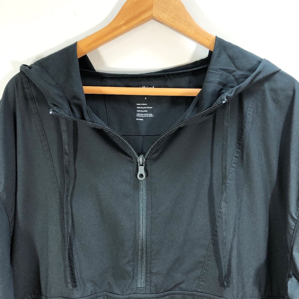 EUC GIRLFRIEND COLLECTIVE Men's Black Swish Half-Zip Windbreaker Jacket 5X - Picture 6 of 16